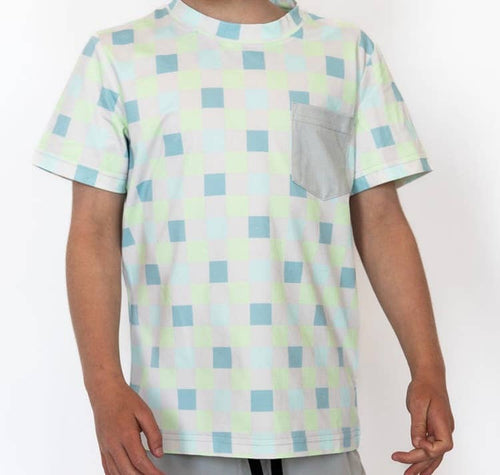 Boy's Checkered Active set