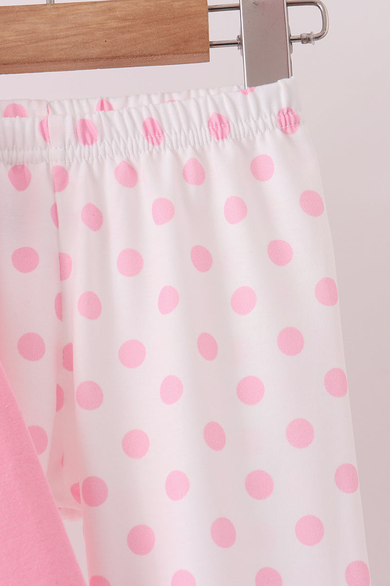 Pink Milk Cookies Ruffle Set