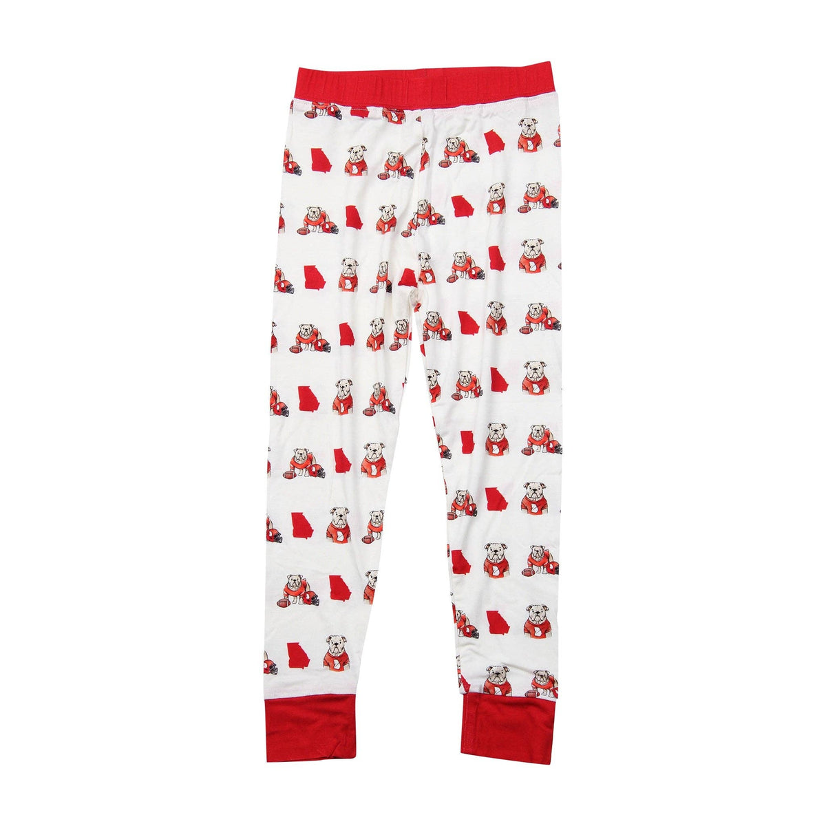 GA State Shape Unisex Kids Pajamas