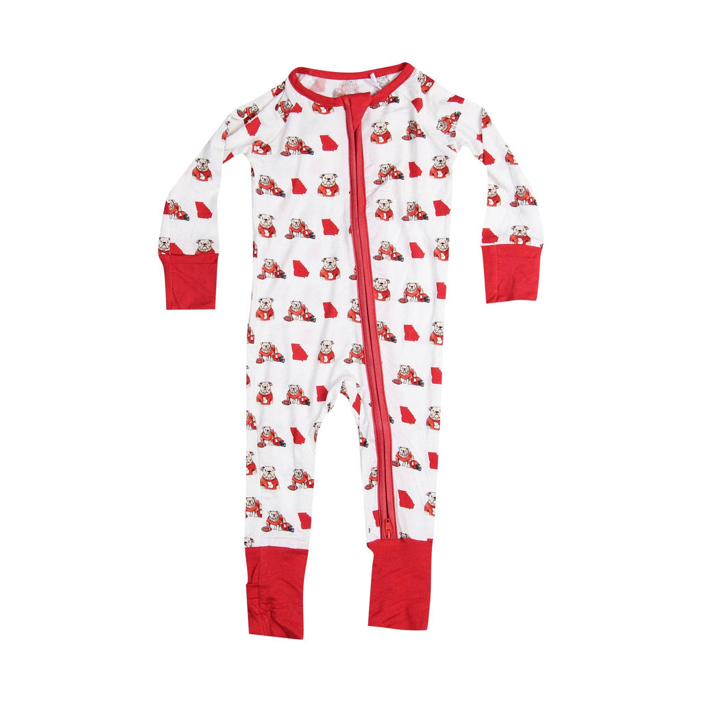GA State Shape Unisex Kids Pajamas