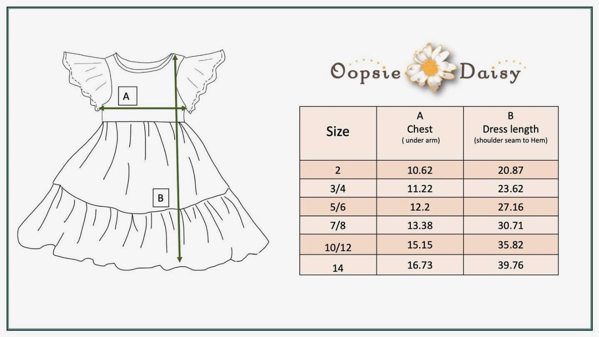 Girls Tropical Flutter Sleeve Twirl