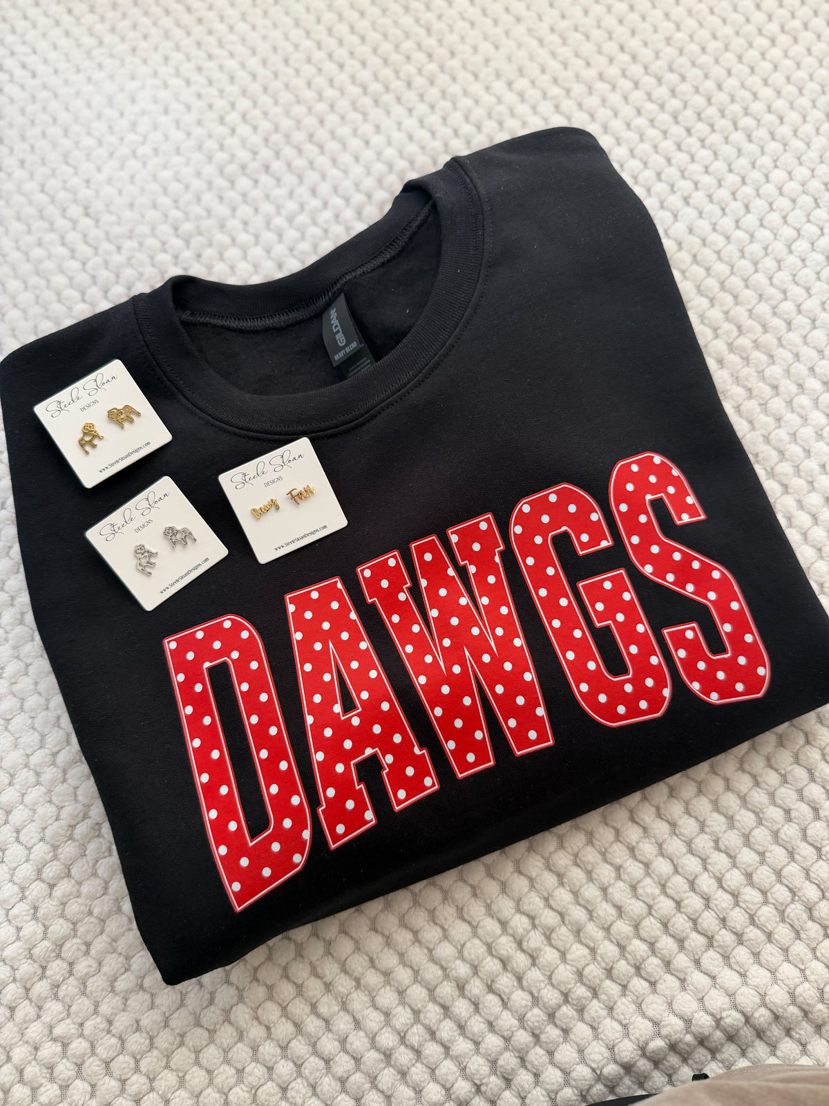 Dawgs Polkadot Crewneck