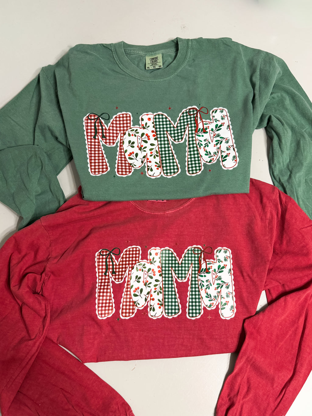 Christmas Mama LS CC Tee